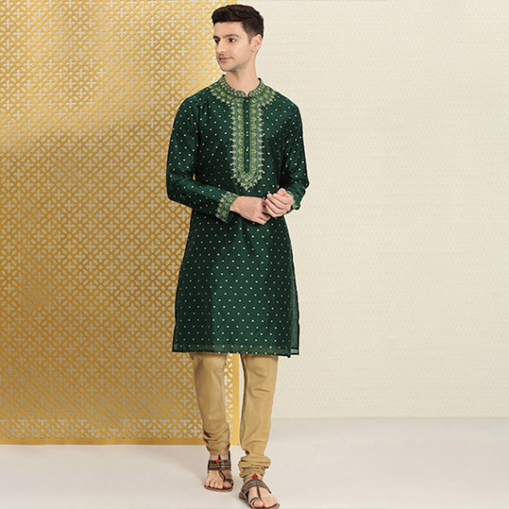 https://weardropz.com/products/men-green-gold-toned-ethnic-motifs-embroidered-thread-work-jashn-kurta