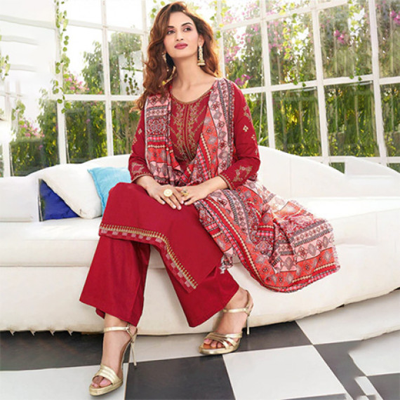 https://weardropz.com/products/maroon-pink-embroidered-pure-cotton-unstitched-dress-material