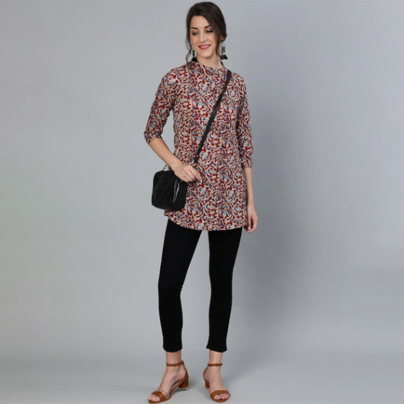 https://weardropz.com/products/womens-maroon-cream-coloured-printed-tunic
