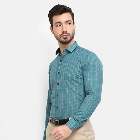 https://weardropz.com/products/men-green-checked-formal-shirt